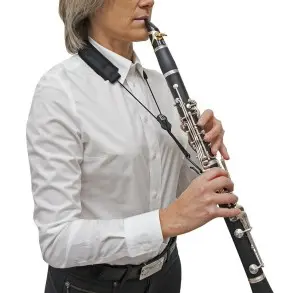 Correa Elastica Bg Para Clarinete Con Pad De Absorcion De Transpiracion