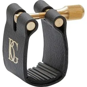Abrazadera Bg Standard Para Saxo Tenor Sintetico-Incluye Cubre Boquilla
