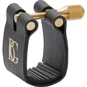 Abrazadera Bg Standard Para Saxo Baritono Sintetico-Incluye Cubre Boquilla