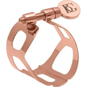 Abrazadera Bg Saxo Alto Oro Rosa-Incluye Cubre Boquilla