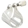 Abrazadera Bg Universal Para Saxo Alto-Tenor Metal Plateado-Incluye Cubre Boquilla