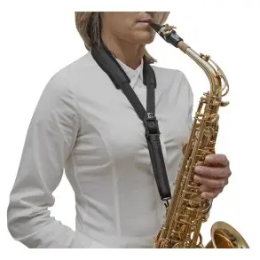 Correa Bg Saxo Alto-Tenor Con Gancho Metal-Large