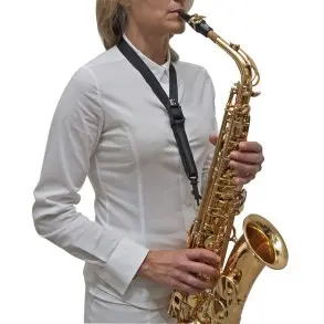 Correa Bg Saxo Alto-Tenor Standard Con Gancho Plastico Snap