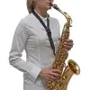Correa Bg Saxo Alto-Tenor Standard Con Gancho Plastico Snap