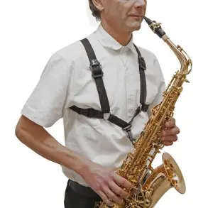 Arnes Bg Saxo Alto-Tenor-Baritono Con Gancho Plastico Snap-Hombre