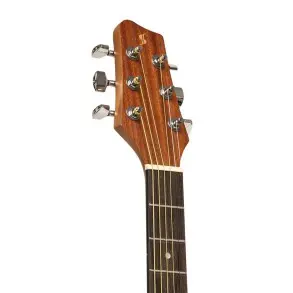 Guitarra Electroacustica Stagg Caoba Con Corte-Eq 5 Con Afinador- Color Natural