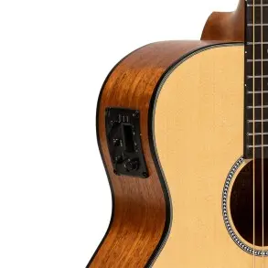 Guitarra Electroacustica Stagg Pino Con Corte-Eq 5 Con Afinador- Color Natural