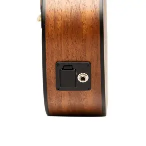 Guitarra Electroacustica Stagg Pino Con Corte-Eq 5 Con Afinador- Color Natural