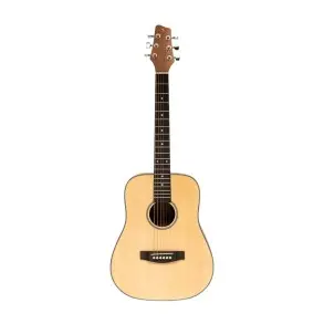 Guitarra Acustica Stagg Traveler De Pino-Color Natural