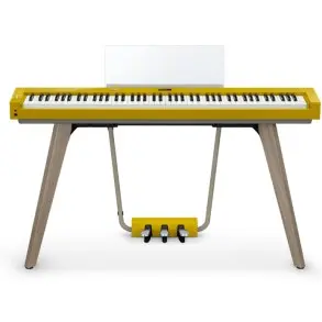 Piano Casio PX-S7000HM Teclas Marfil 3 Pedales Bluetooth Harmony Mustard