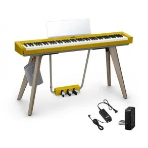 Piano Casio PX-S7000HM Teclas Marfil 3 Pedales Bluetooth Harmony Mustard