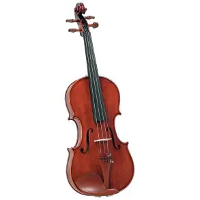 Violin Profesional 4/4 Maple Flameado con Encordado Daddario y Estuche Deluxe