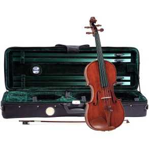 Violin Profesional 4/4 Maple Flameado con Encordado Daddario y Estuche Deluxe