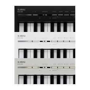 Piano Digital Kawai Es120 W 88 Teclas Bluetooth 25 Sonidos 195 Polifonia Blanco
