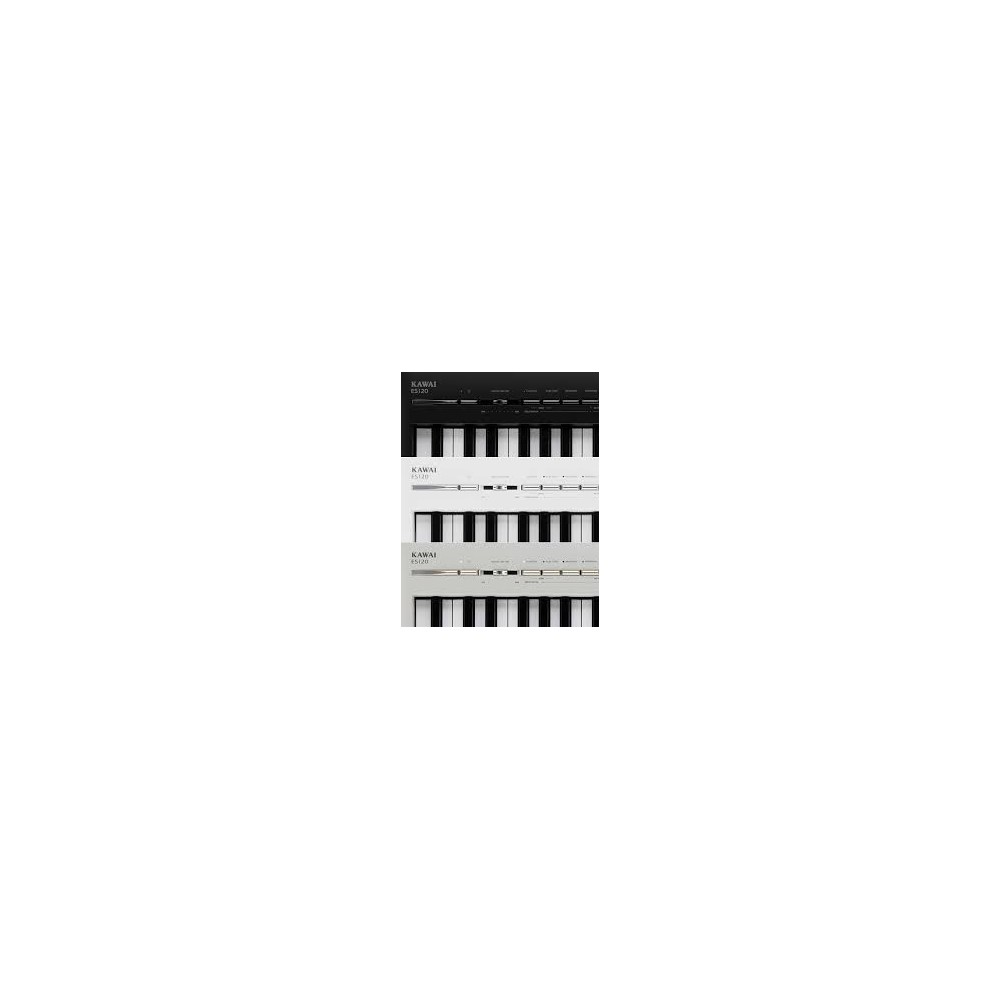 Piano Digital Kawai Es120 W 88 Teclas Bluetooth 25 Sonidos 195 Polifonia Blanco