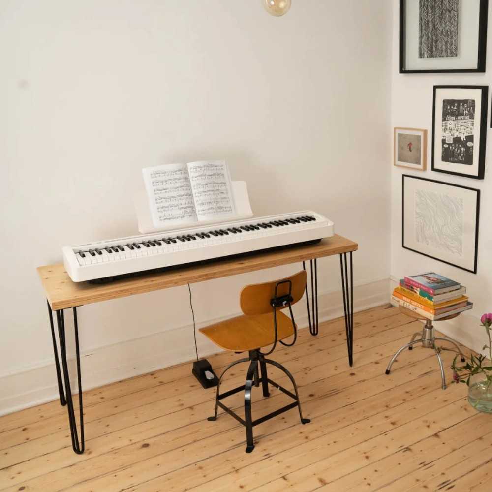 Piano Digital Kawai Es120 W 88 Teclas Bluetooth 25 Sonidos 195 Polifonia Blanco
