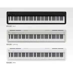 Piano Digital Kawai Es120 W 88 Teclas Bluetooth 25 Sonidos 195 Polifonia Blanco
