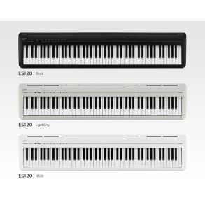 Piano Digital Kawai Es120W 88 Teclas Bluetooth 25 Sonidos 195 Polifonia Blanco