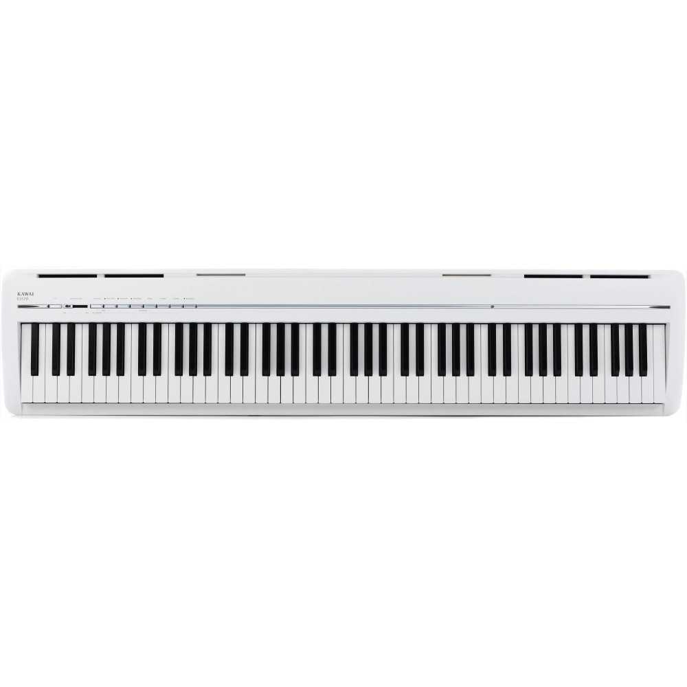 Piano Digital Kawai Es120 W 88 Teclas Bluetooth 25 Sonidos 195 Polifonia Blanco