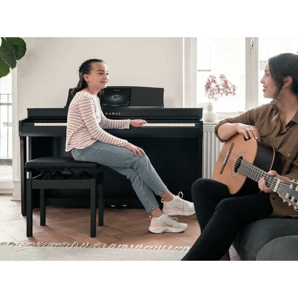 Piano Digital Con Mueble Kawai CN301 Bluetooth Negro