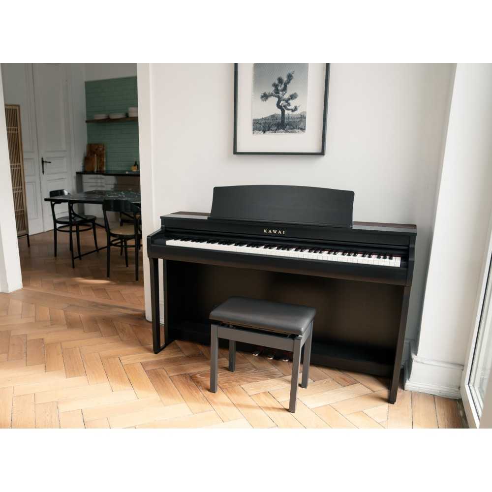 Piano Digital Con Mueble Kawai CN301 Bluetooth Negro