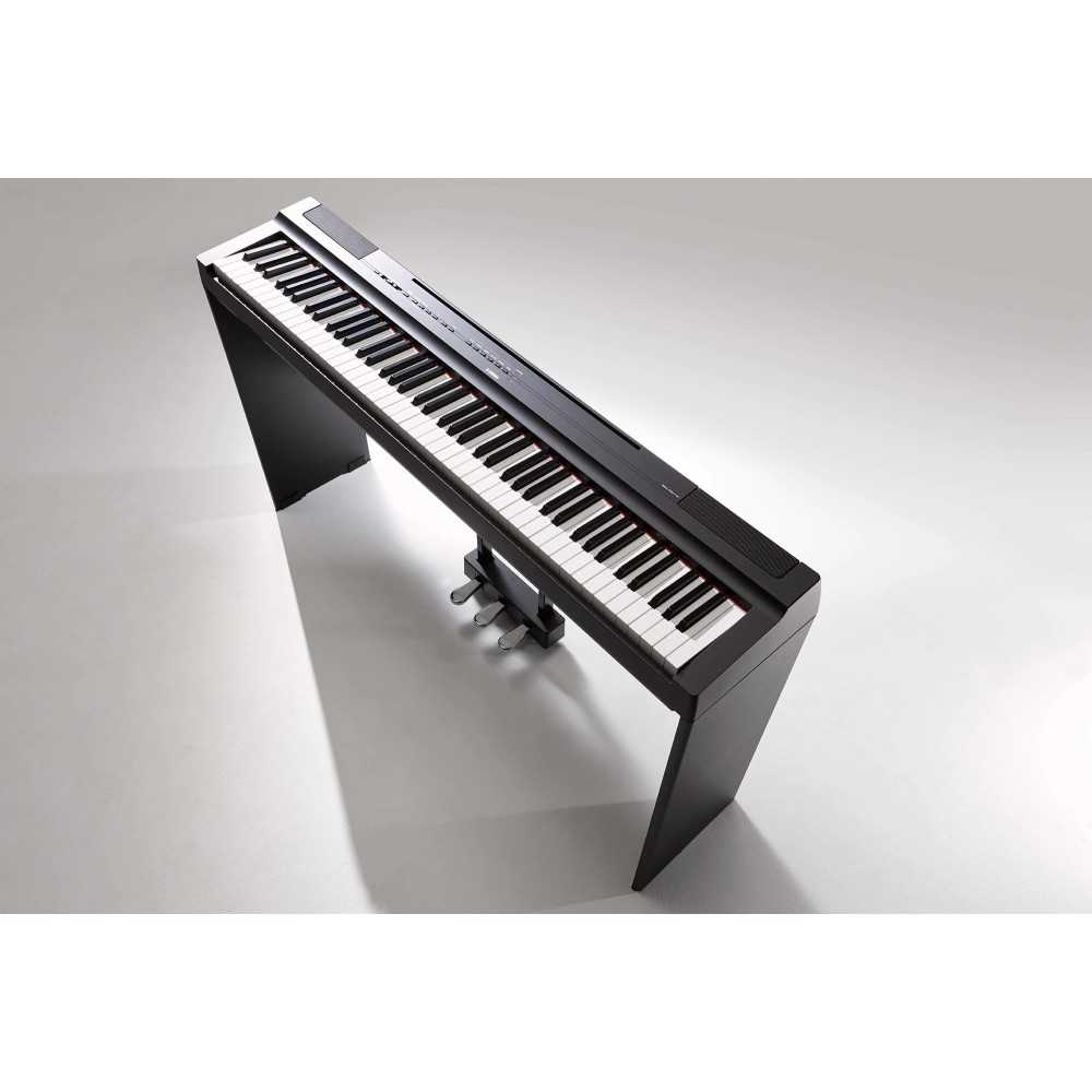 Piano Digital Yamaha P125 A B 88 Teclas pesadas 24 Sonidos color negro