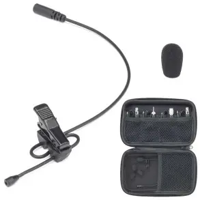 Microfono Corbatero Omnidieccional Samson LM10BX Multi adaptadores