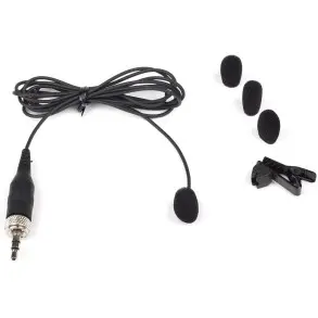 Microfono Corbatero Omnidieccional Samson LM10BX Multi adaptadores