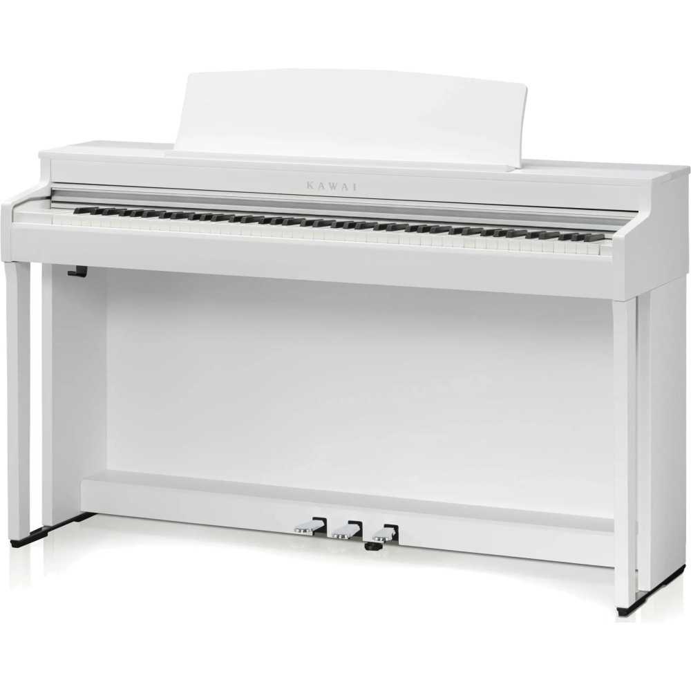 Piano Digital Con Mueble Kawai CN301W Bluetooth Blanco