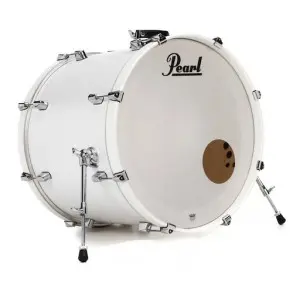 Bombo Suelto Pearl Decade Maple 22" x 18" Blanco