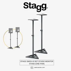 Soportes para monitor de estudio Stagg SMOS10SET