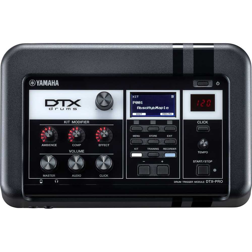 Bateria Electronica Yamaha DTX6K2-X 5 cuerpos con redoblante triple zona y bombo KP90 + Crash extra