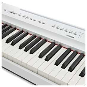 Piano Digital Yamaha P125 A W 88 Teclas a martillo 24 Sonidos color blanco