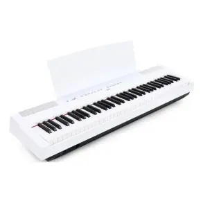 Piano Digital Yamaha 73 Teclas Pesadas P-121W Blanco