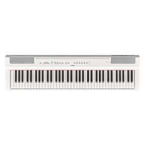 Piano Digital Yamaha 73 Teclas Pesadas P-121W | Color blanco
