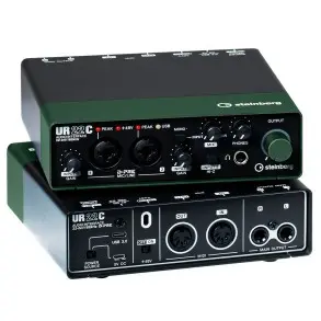 Placa de Audio Steinberg UR22CGN 2 Entradas Verde