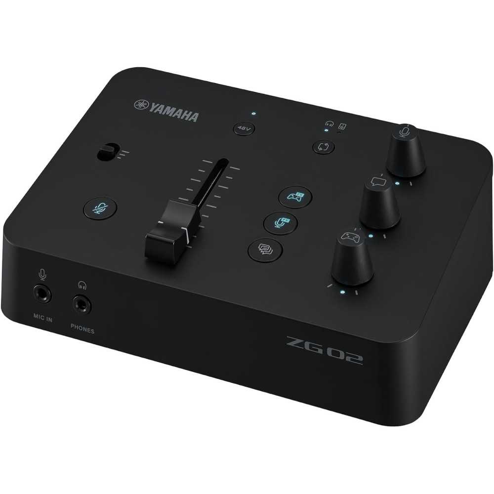 Mixer Interface de Audio Yamaha ZG02 Streaming Gaming