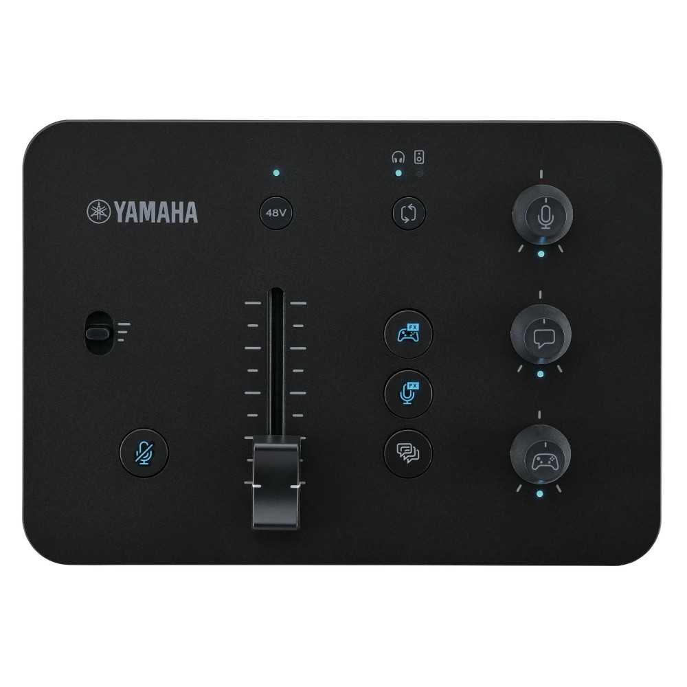Mixer Interface de Audio Yamaha ZG02 Streaming Gaming