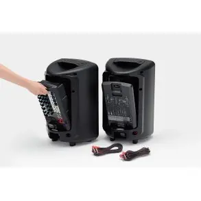 Sistema de Sonido Yamaha STAGEPAS400BT 400w con mixer de 8 canales