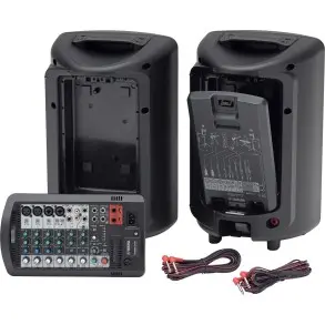 Sistema de Sonido Yamaha STAGEPAS400BT 400w con mixer de 8 canales