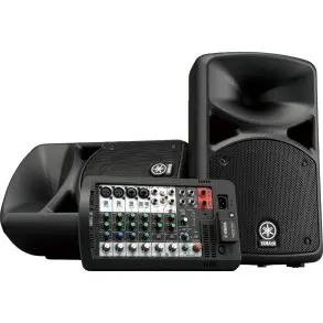 Sistema de Sonido Yamaha STAGEPAS400BT 400w con mixer de 8 canales