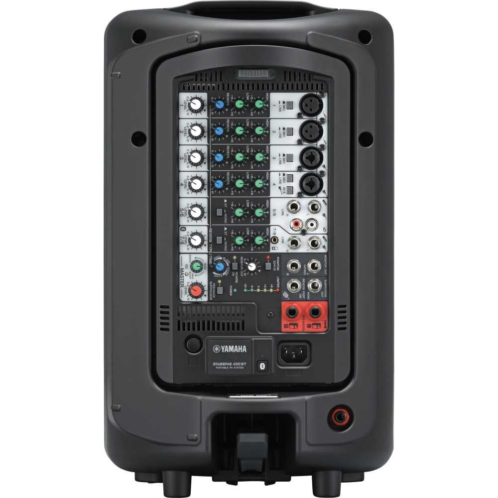 Sistema de Sonido Yamaha STAGEPAS400BT 400w con mixer de 8 canales
