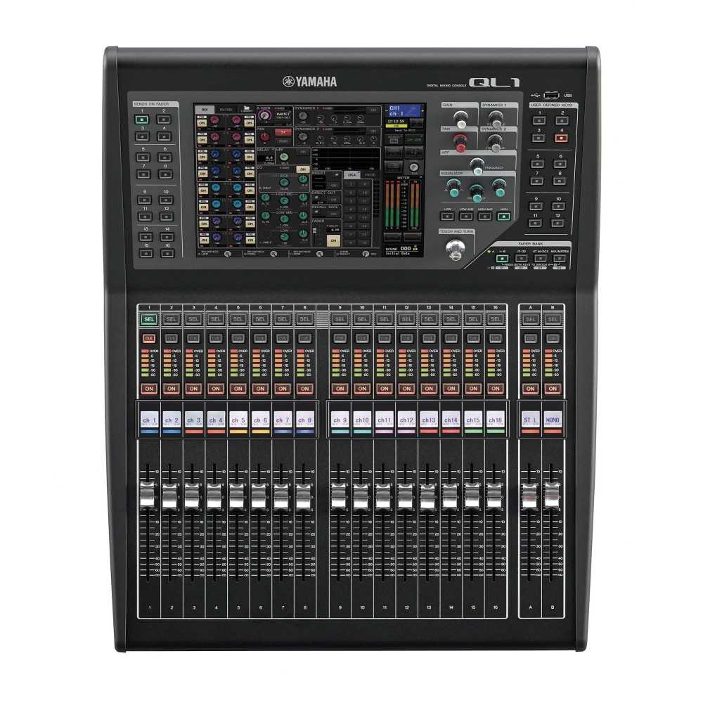 Mixer Digital Yamaha QL1 32 Canales 8 Stereos
