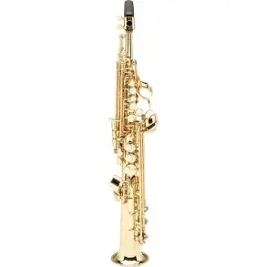 Saxo Soprano KNIGHT JBSST-420 Bb Llave Eb con Estuche