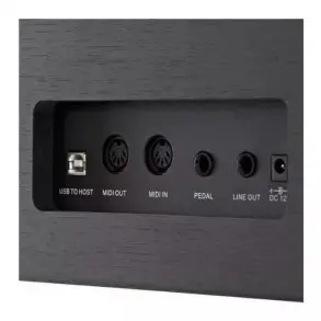 Piano Digital Ringway RP120 88 Teclas Con Mueble Marron