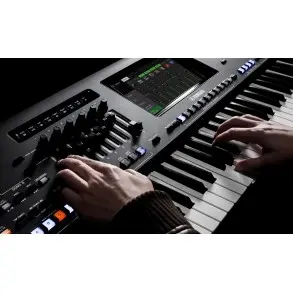 Sintetizador Teclado Workstation Arranger Yamaha GENOS 76 Teclas