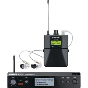 Sistema Monitoreo Shure PSM 300 Trasmisor Auriculares Body Pack