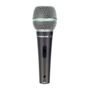 Pack de 3 Micrófonos Dinámicos Samson Q-6CL3P com Estuche