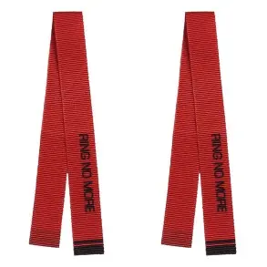 Ring No More Cinta Strap Para Tira Bordona De Redoblante Rojo