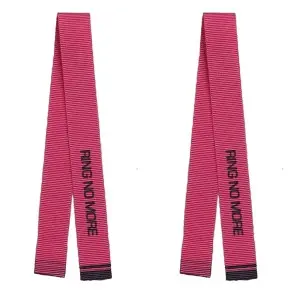 Ring No More Cinta Strap Para Tira Bordona De Redoblante Rosa